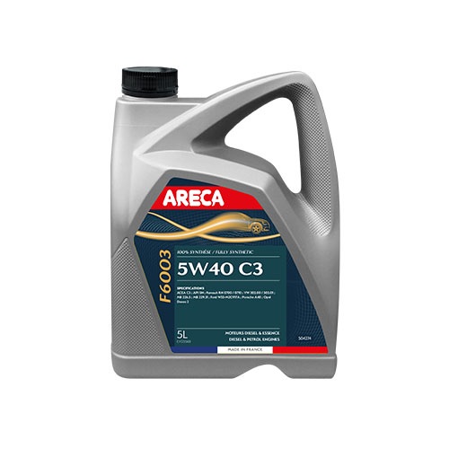 Масло моторное Areca F6003 5W-40 C3 5л.