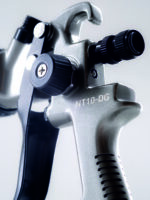 Краскопульт пневматический ONETECH NT10 -DG-14/ LVMP с дюзой 1,7 мм с бачком — изображение 5