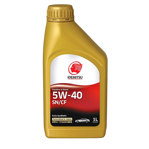 Масло моторное IDEMITSU 5W-40 SN/CF F-S 1L