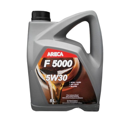 Масло моторное ARECA F5000 5W-30 5 л.