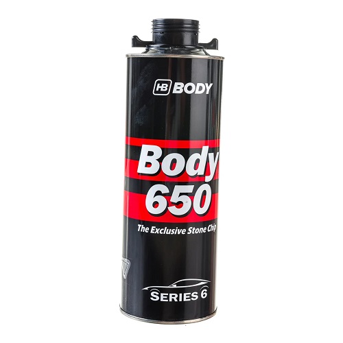 Антигравийное покрытие HB BODY 650 PROLINE 1Л СЕРЫЙ