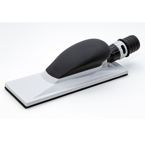 Шлифовальный Блок Ручной на Липучке, с Пылеотводом, 70x198мм