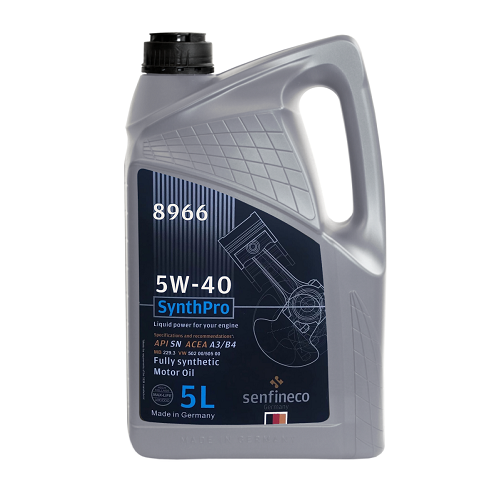 Масло моторное Senfineco SynthPro 5W-40 API SN ACEA A3/B4, 5 л.