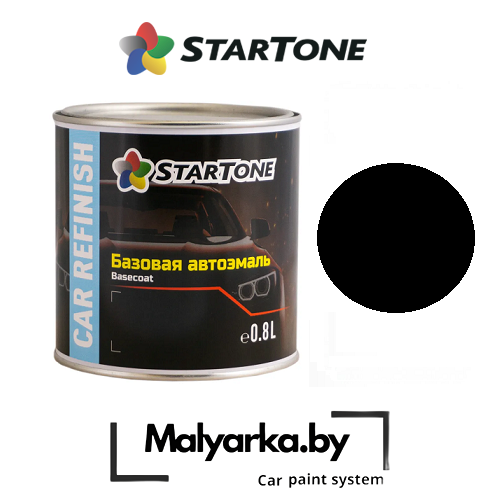 Эмаль Startone Base 0,8л, ЧЕРНАЯ