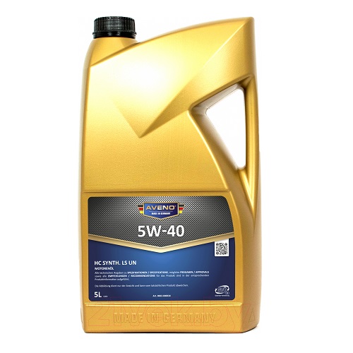 Моторное масло Aveno HC Synth 5W40 LS UN (5л)