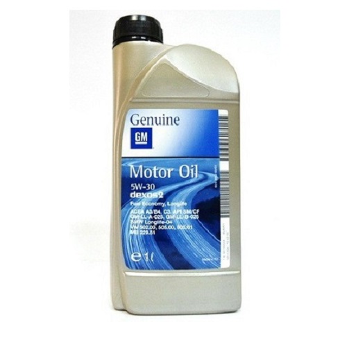 Моторное масло GM Longlife Dexos 2 5W-30 1л (Бельгия)