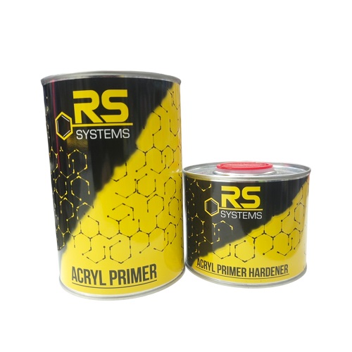 RS SYSTEM ACRYL FILLER HS 5+1 ЧЕРНЫЙ 0.8Л+0.2Л ОТВ.