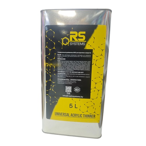 RS SYSTEM UNIVERSAL ACRYL THINNER 5Л