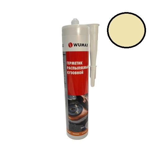 1893229 Герметик распыляемый WUMAX бежевый (290мл) на основе гибридных полимеров для кузова автомобиля