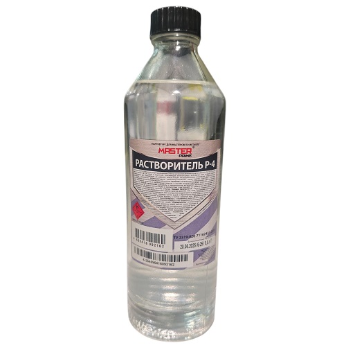 Растворитель Р-4 0,5л Farbitex Master Prime