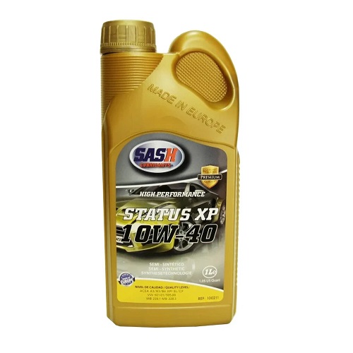 Полусинтетическое моторное масло SASH Lubricants Status XP 10W40 1л.