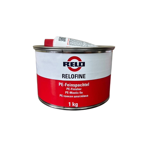 RELO Relofine PE-Feinspachtel Шпатлёвка финишная 1 кг с отвердителем