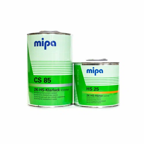 MIPA C 85 2K-HS-Klarlack Лак акриловый с отвердителем MS 25 1,5л