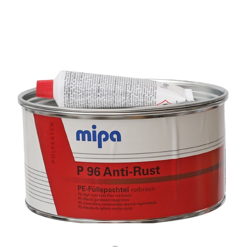 MIPA P 96 Anti Rust PE-Fullspachtel Шпатлевка-наполнитель с отвердителем красно-коричневая 2кг