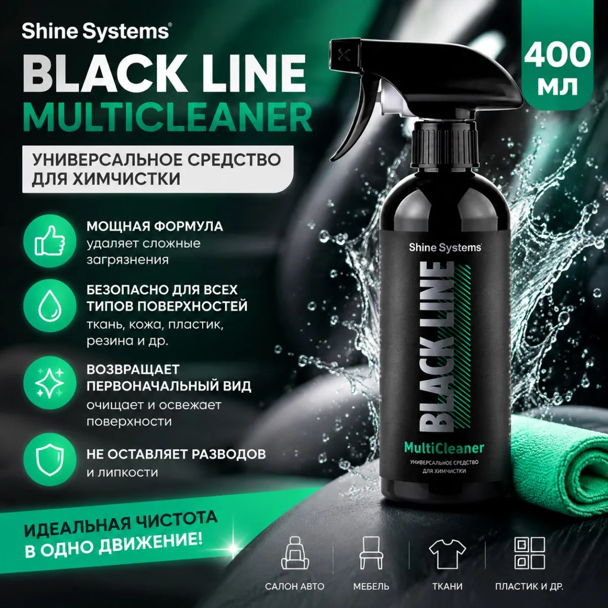 photo_2026-08-18_14-00-36 Универсальное средство для химчистки - Shine Systems Black Line MultiCleaner 400мл.